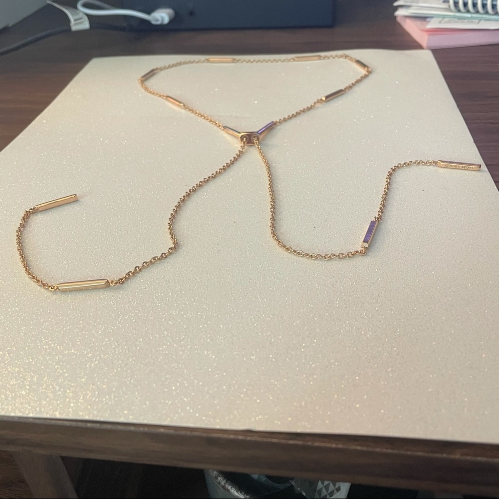 Kendra Scott Lariat / bolo necklace
